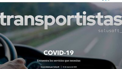 Una empresa de Leganés desarrolla un mapa con información de servicios disponibles para transportistas