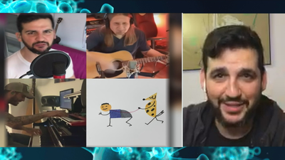 Fran Perea versiona  'La vida al revés' para animar la cuarentena