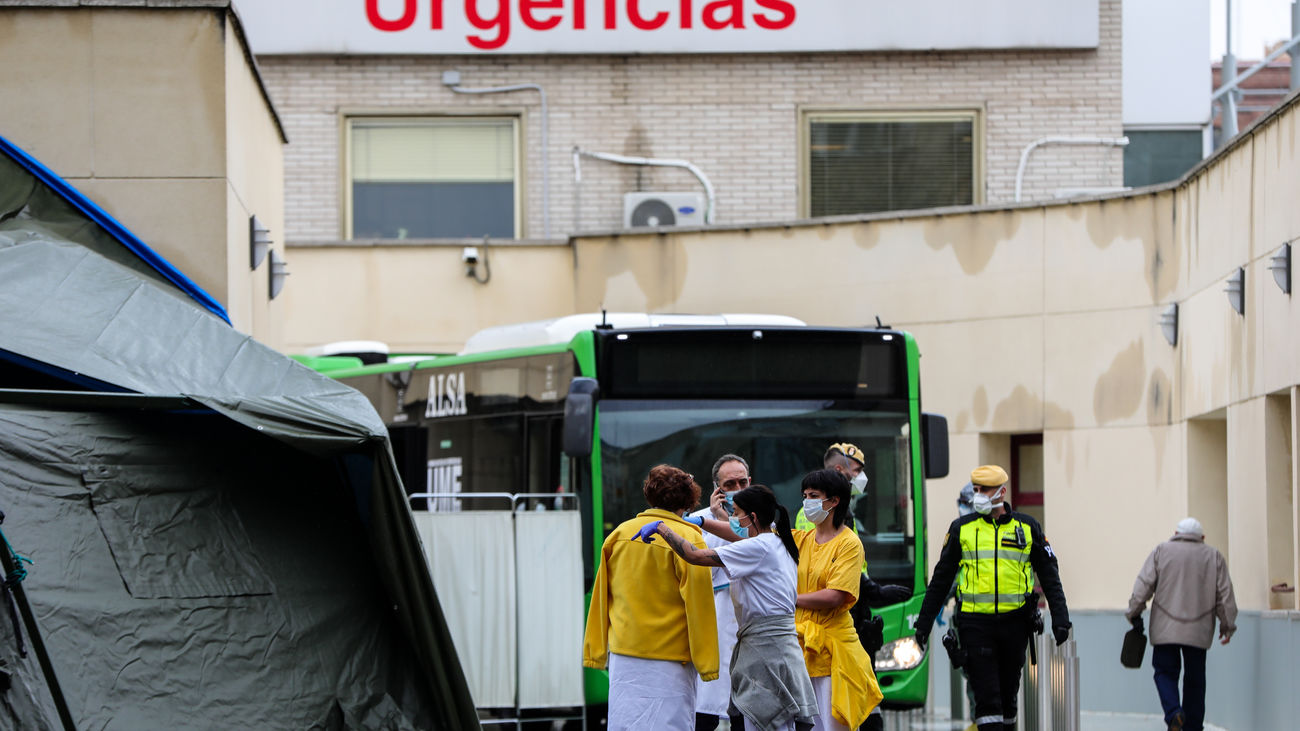 La presión en las Urgencias de los hospitales madrileños ha descendido notablemente