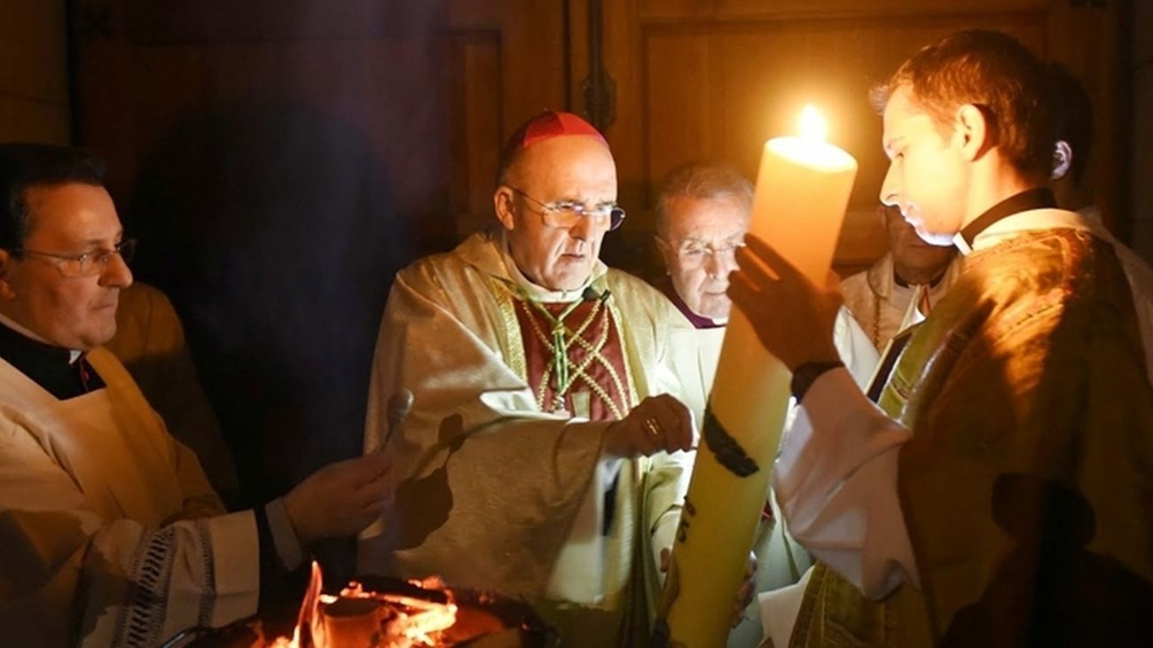Santa Misa en Telemadrid con el cardenal arzobispo, Carlos Osoro