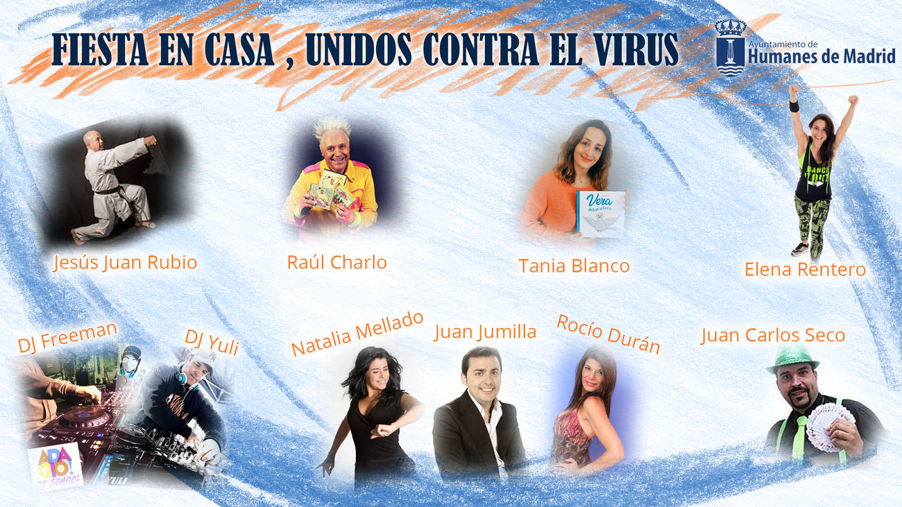 Humanes organiza 'Fiesta en casa, unidos contra el virus'