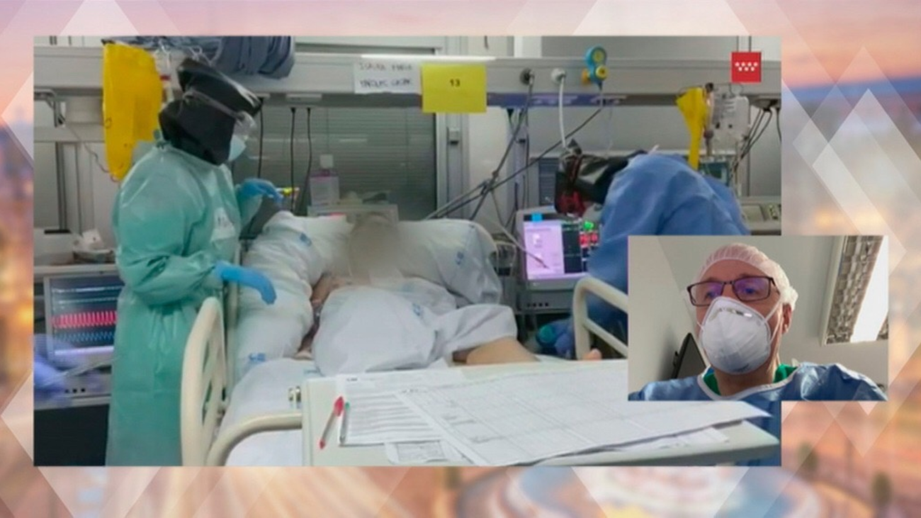 Luis Izquierdo, médico del Severo Ochoa: "Ha bajado la presión en Urgencias"