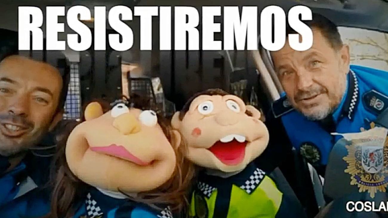 Los Agentes Tutores de Coslada felicitan a los niños por su comportamiento durante el confinamiento