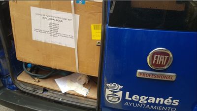 Leganés entrega 4.000 test rápidos de coronavirus al Hospital Severo Ochoa