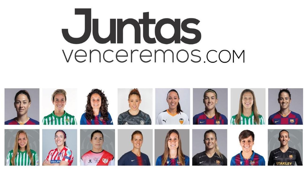 Web 'Juntas venceremos'