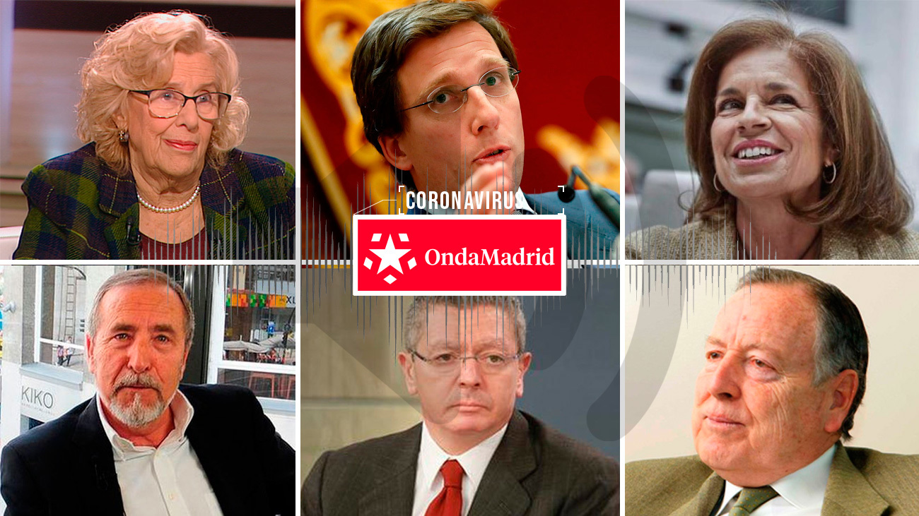 Los alcaldes de Madrid hablan en Onda Madrid sobre la crisis del coronavirus