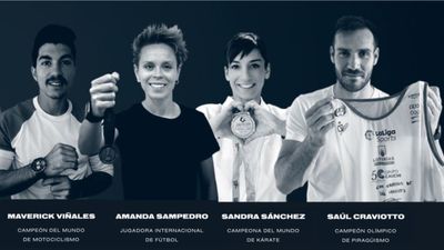 'Esta medalla es vuestra', seis campeones donan sus premios a la Cruz Roja