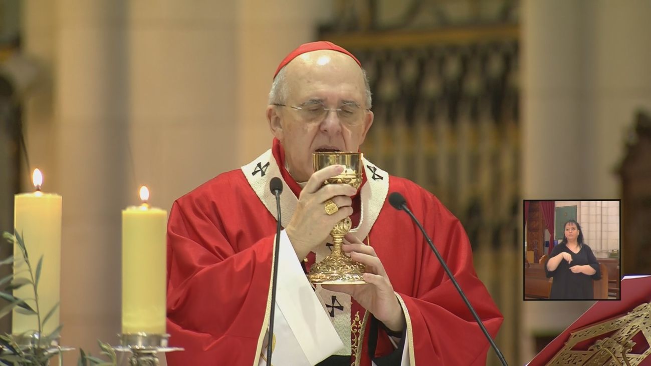 Semana Santa de Madrid: Misa de Domingo de Ramos 2020