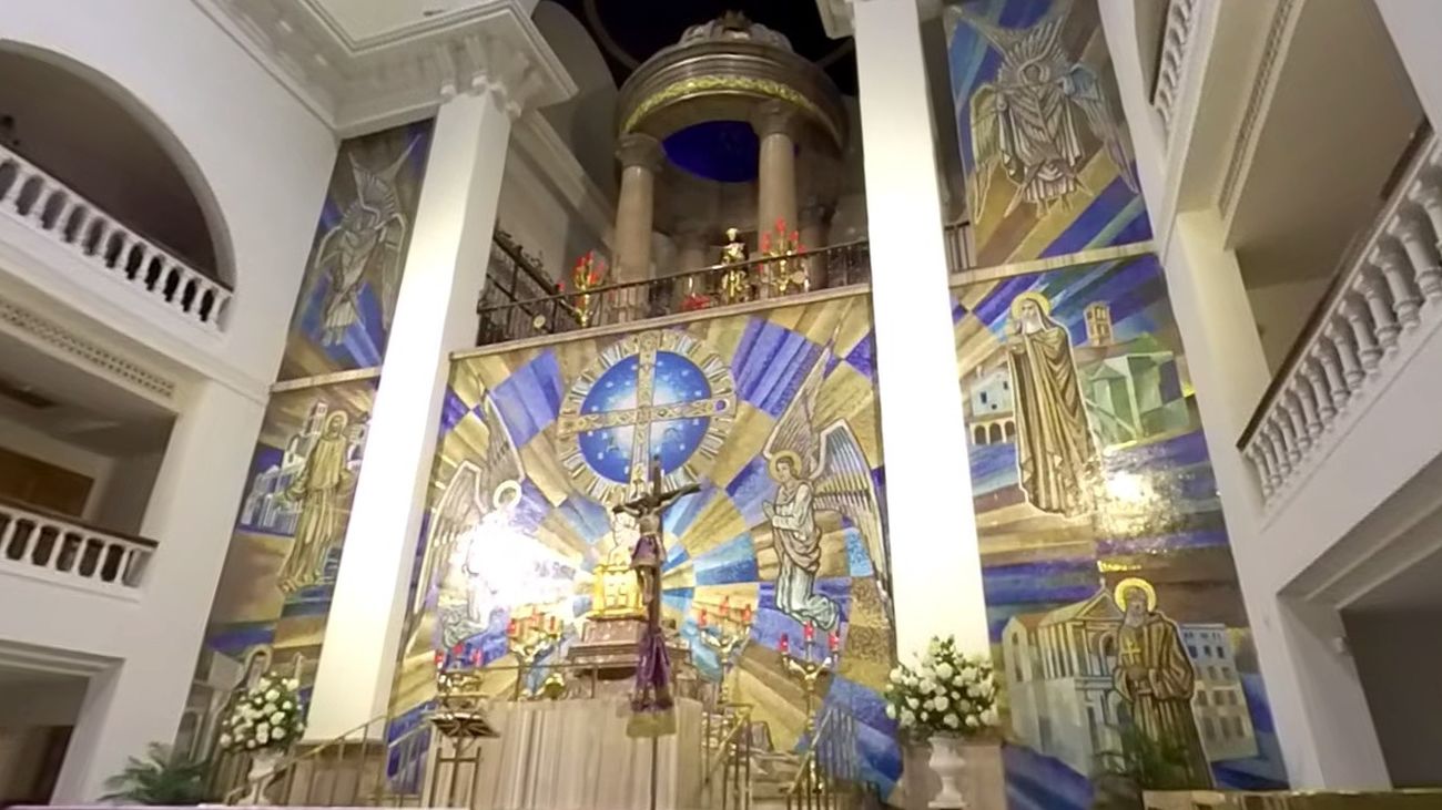 Telemadrid.es abre la Basílica de Nuestro Padre Jesús de Medinaceli con la emisión en vivo de una cámara 360º