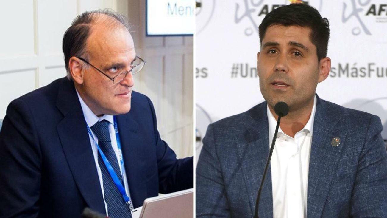 Jasvier Tebas y David Aganzo