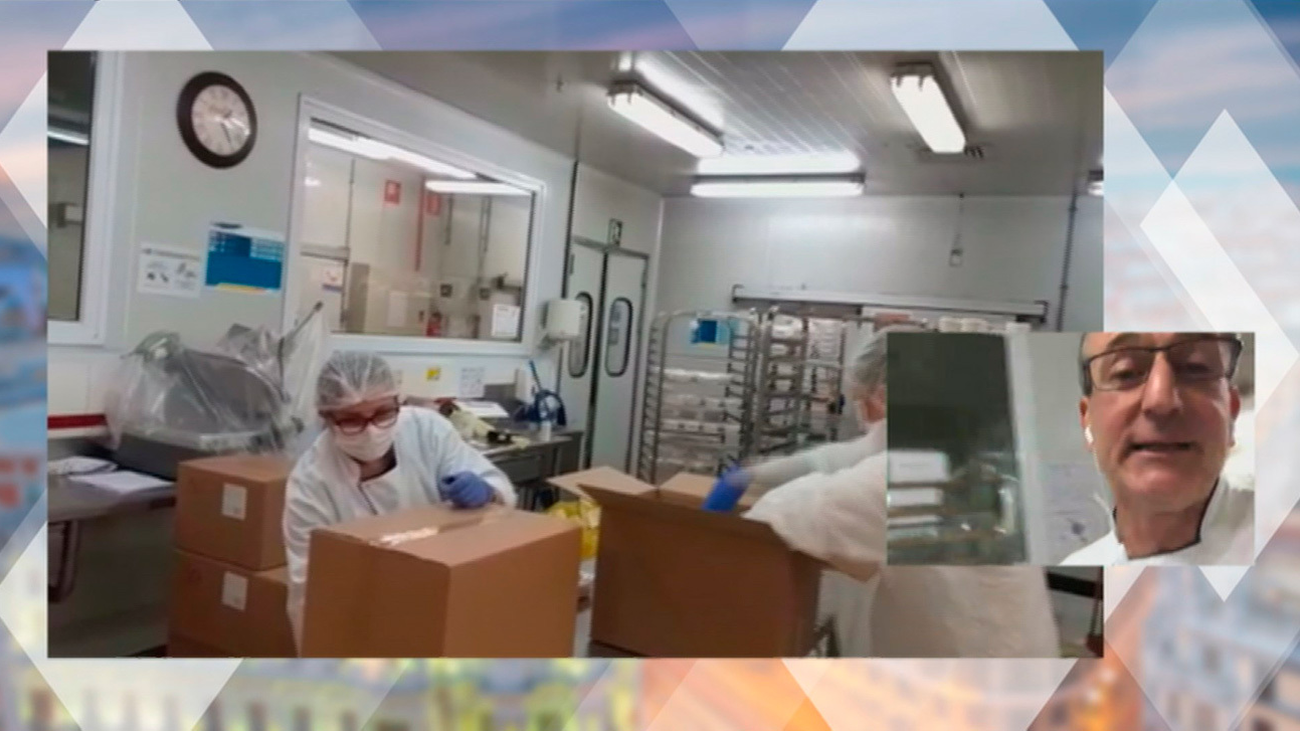 El reto de los chefs de Ifema al pasar del menú de empresa al menú sanitario