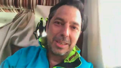 El médico Ruiz Palomino trabaja en Ifema y vive en una caravana para no contagiar a su familia