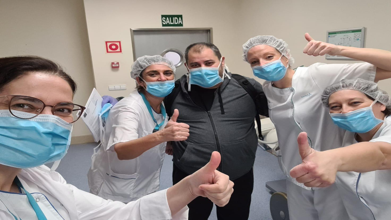 La historia de Tomás Cano, un vecino de Vallecas que ha superado el coronavirus