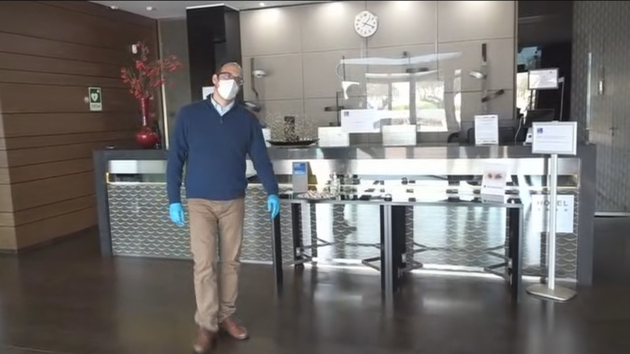 Así es el hotel de Móstoles adaptado para los sanitarios