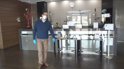 Así es el hotel de Móstoles adaptado para los sanitarios