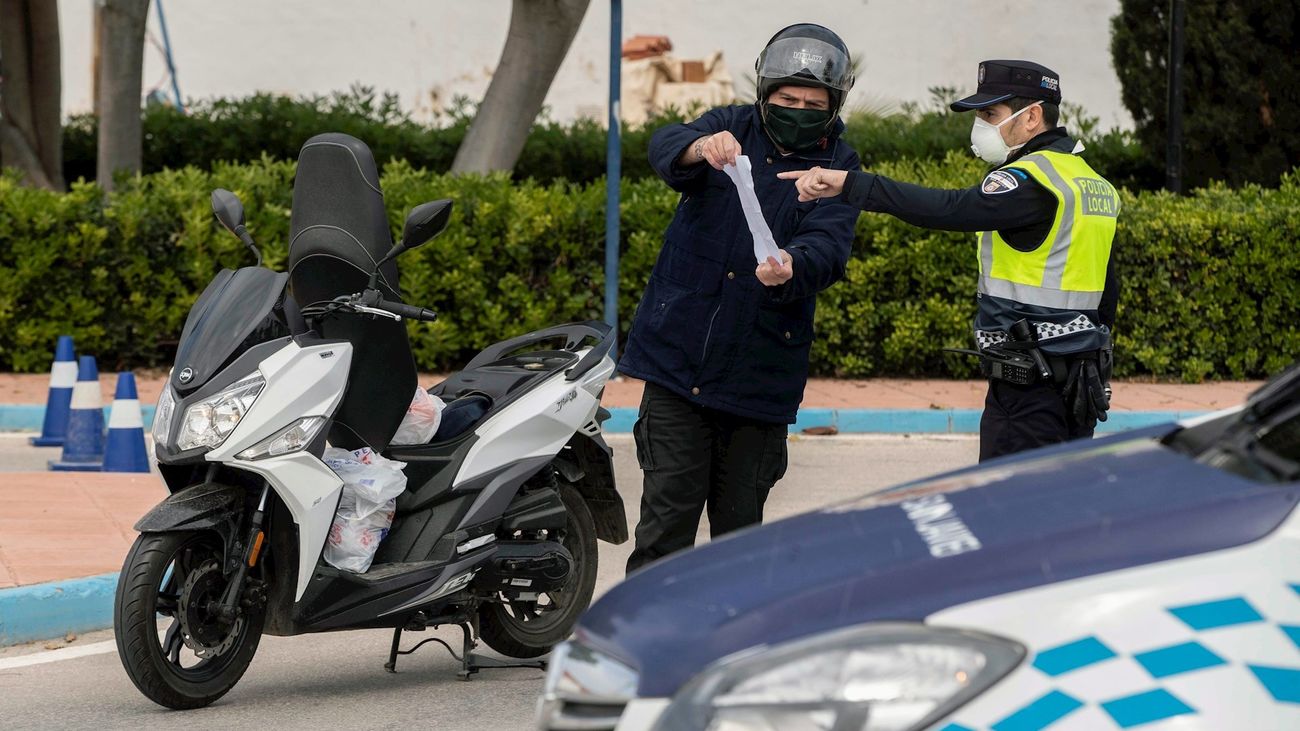 La Guardia Civil puso más de 2.100 multas el Miércoles Santo por desplazamientos injustificados