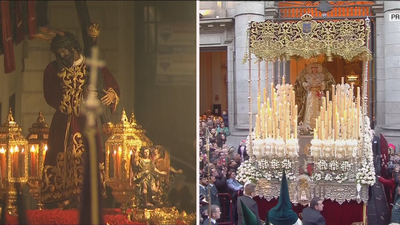 Viernes Santo atípico en Madrid, la procesión se vive por dentro