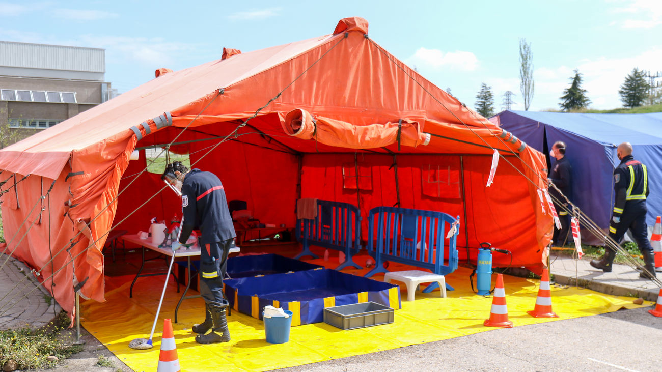 Cierra el hospital de campaña de Leganés por falta de pacientes