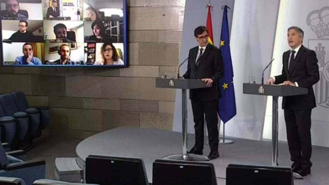 Sanidad aconseja que desde el lunes se mantenga sobre todo el teletrabajo