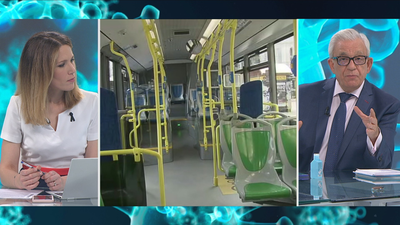 Cómo protegerse en el  transporte público para evitar el contagio