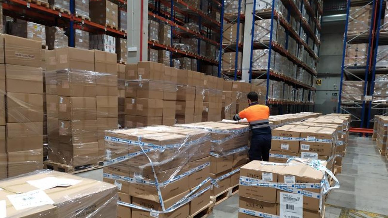 El reparto de mascarillas en el transporte será el lunes y martes de 6 a 9 horas