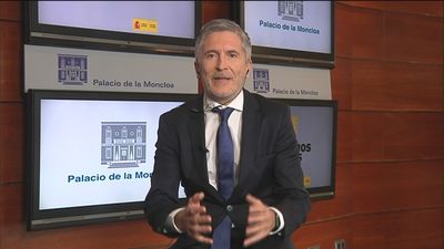 Grande-Marlaska: "En los próximos días, en todas las farmacias de España, se podrán adquirir mascarillas"