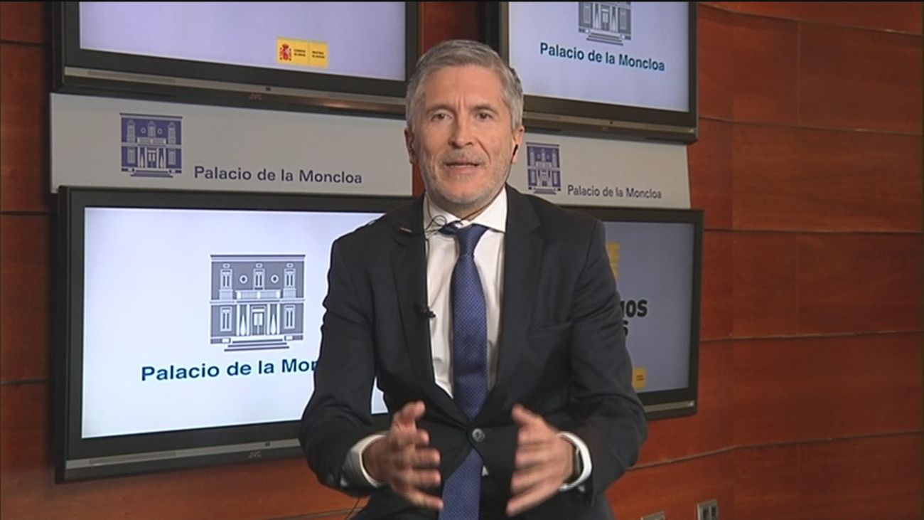 Grande-Marlaska, entrevistado en 120 minutos de Telemadrid