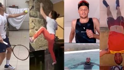 Del ironman a la escalada de salón, las mayores locuras del confinamiento