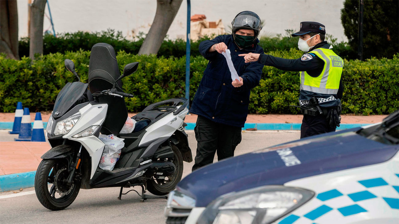 Control de movimientos durante el estado de alarma