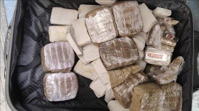 Incautan más de once kilos de  hachís durante un control en Moncloa-Aravaca