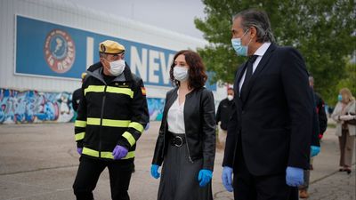 Madrid cierra la morgue del Palacio de Hielo de Majadahonda