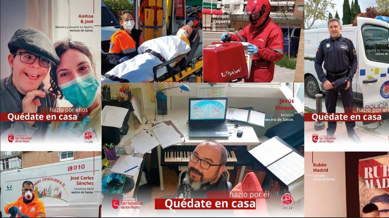 Sanse lanza la campaña ‘Hazlo por ellos, quédate en casa’