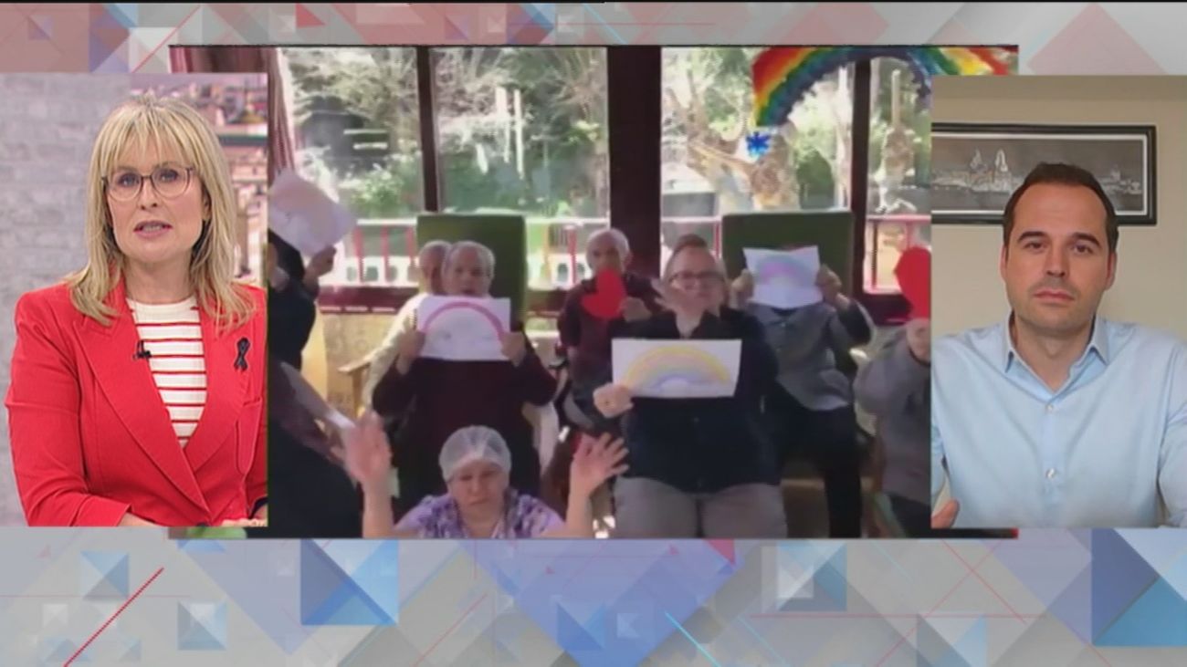 Ignacio Aguado, en entrevista en Telemadrid