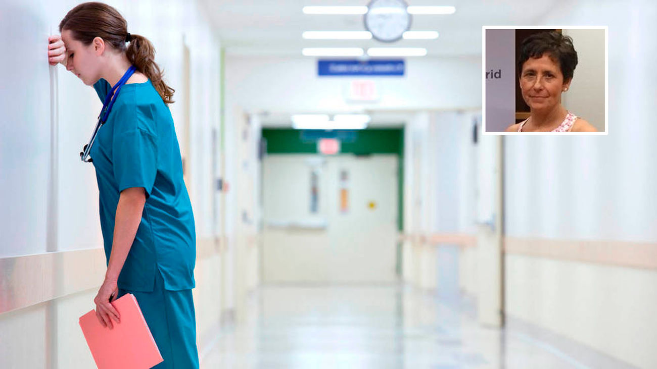 Entrevista a Mercedes del Moral,  secretaria de Organización de Satse Madrid