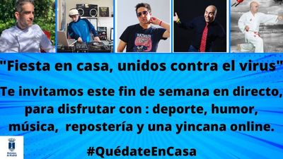 Humanes celebra este fin de semana 'Fiesta en casa, unidos contra el virus'
