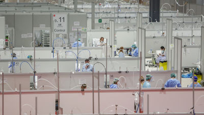 Madrid adelanta el cierre del hospital de Ifema al próximo 1 de mayo