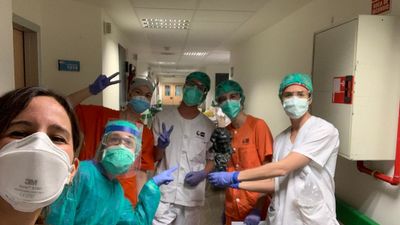 El Goya es para... los sanitarios y trabajadores del Ramón y Cajal