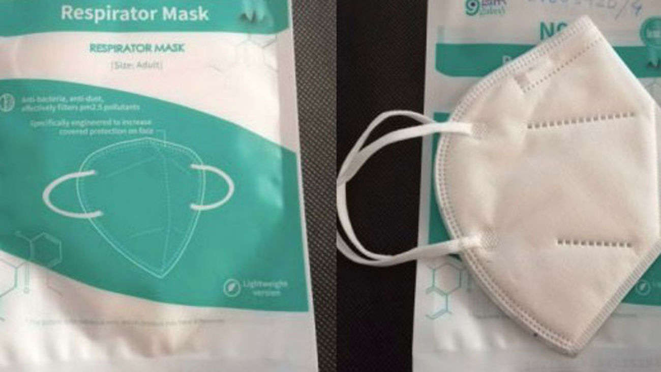 Sanidad ordena la retirada inmediata de mascarillas 'Garry Galaxy'