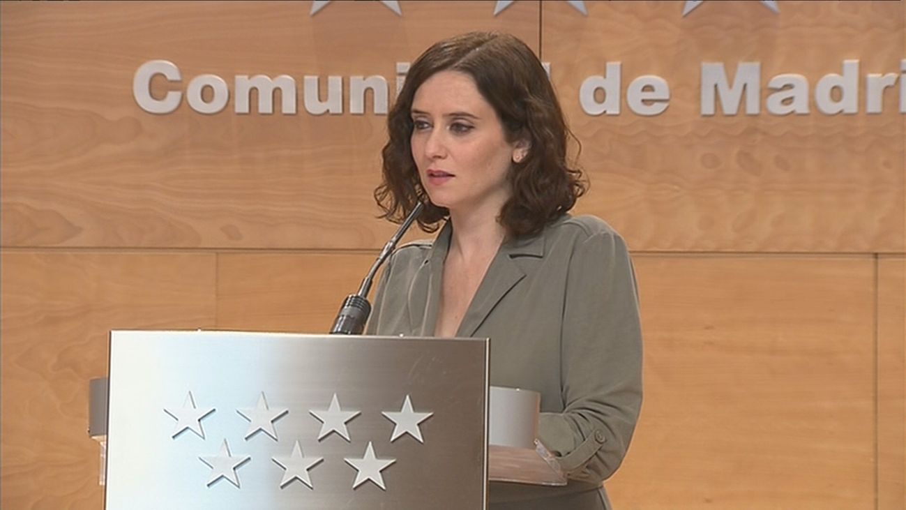 Ayuso anuncia el cierre de la morgue del Palacio de Hielo el próximo miércoles