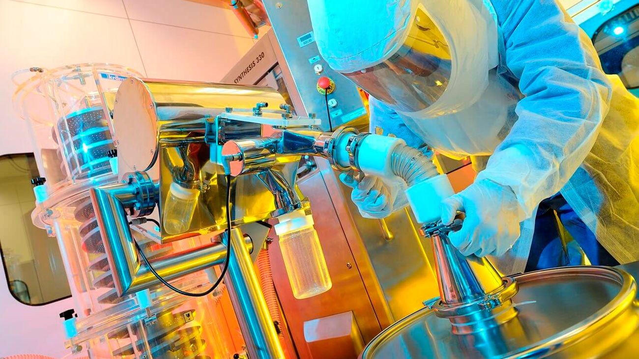 Imagen de un laboratorio farmacéutico