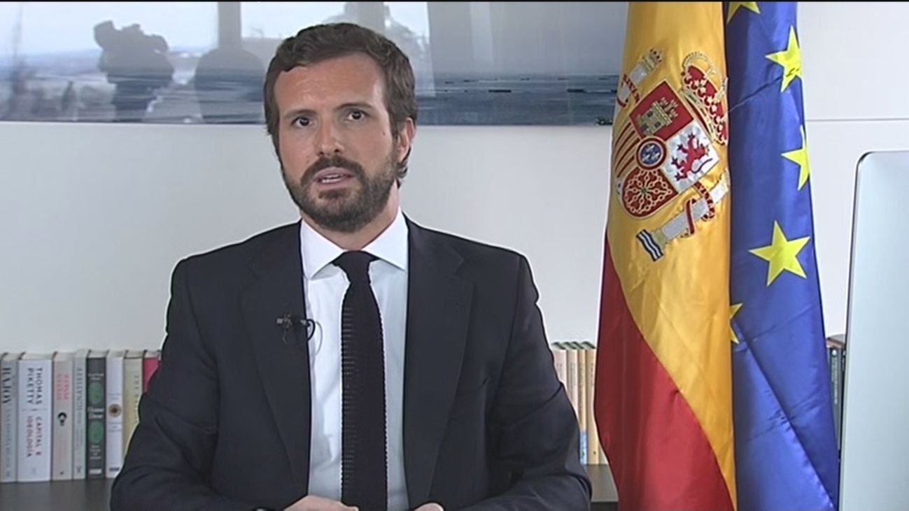 Casado pide a Sánchez test masivos y máxima protección para sanitarios y trabajadores