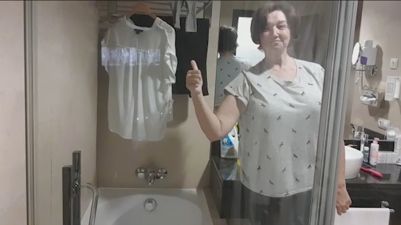 El día a día de Carmen, una de las sanitarias que vive en un hotel