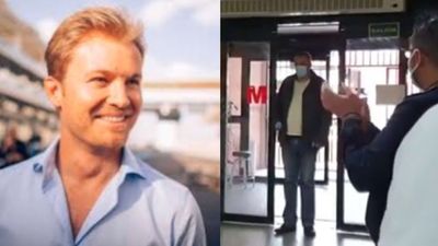 El expiloto Rosberg alaba el gesto solidario de un conductor de Alcorcón