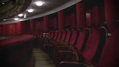 El Teatro Real vacío, pero no enmudecido