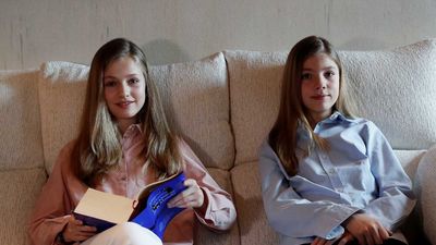 Una lectura virtual del Quijote con la  princesa Leonor y la infanta Sofía