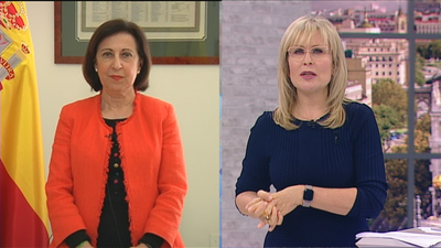 Margarita Robles: "Yo lloro a veces cuando llego a casa"