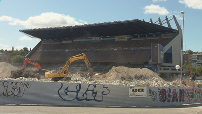 Hartos de las obras de demolición del Calderón: "Es insoportable"