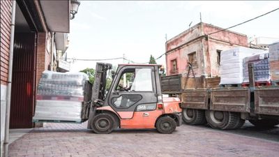 Un supermercado de Colmenar dona 25 toneladas de productos al Banco de Alimentos Municipal
