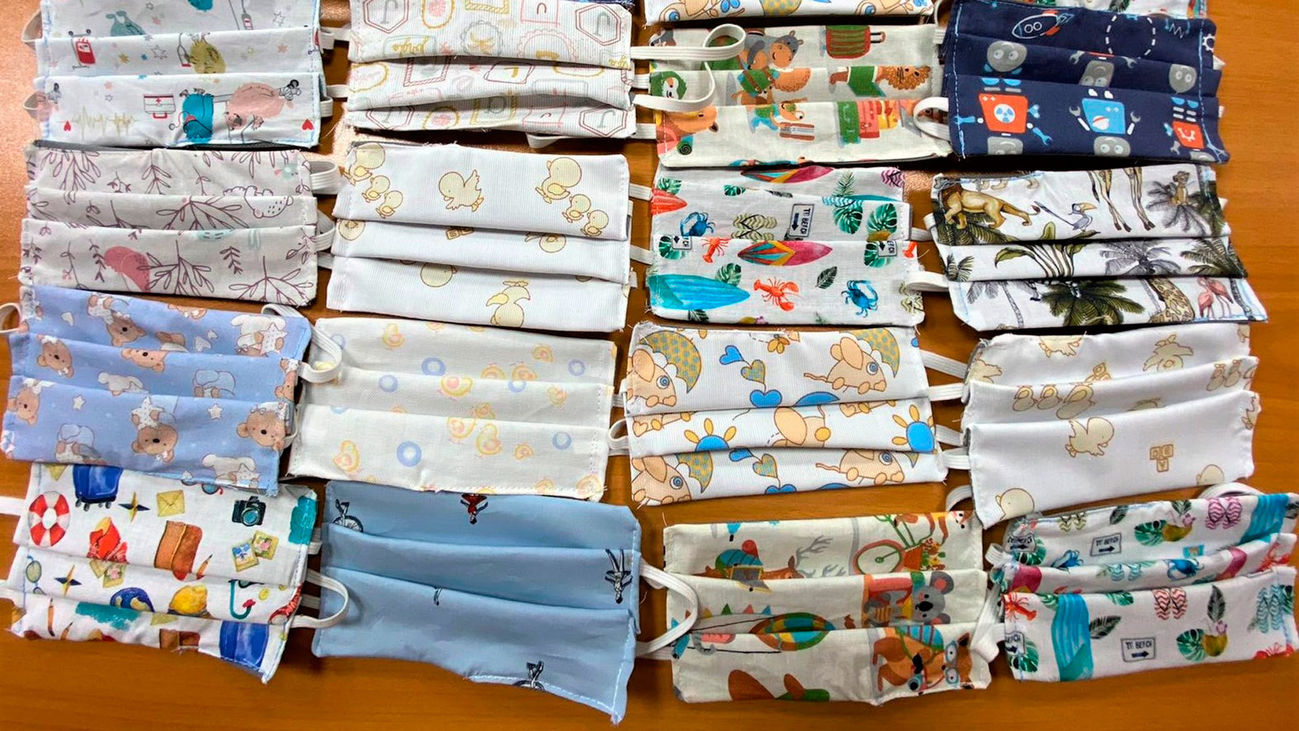 Campo Real reparte mascarillas infantiles para las salidas a pasear