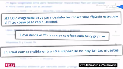 Una web en la que la comunidad médica resuelve dudas sobre el covid-19